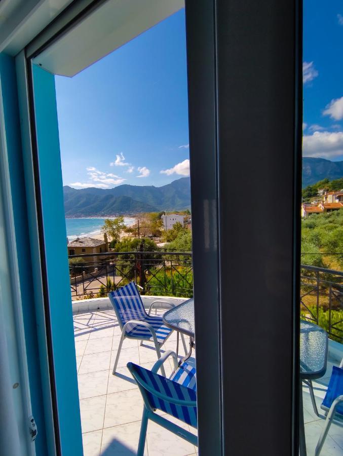 Ellinas Hotel Chrysi Ammoudia Exteriér fotografie